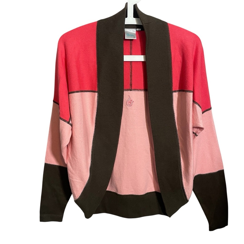 Isis Wrap Open Cardigan sweater size medium